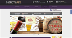 Desktop Screenshot of mondovino.com