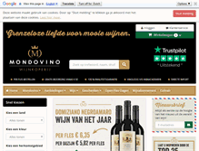 Tablet Screenshot of mondovino.nl